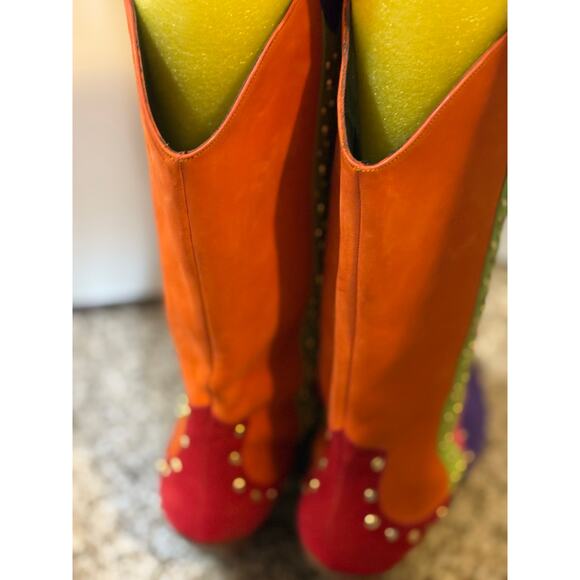 Vintage 1980's Zalo Cowboy boots size 9M - Picture 6 of 9